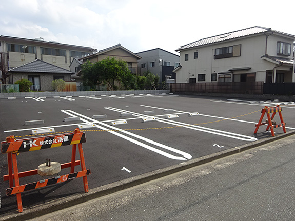 浜松市中区寺島町M様  貸し駐車場整備工事